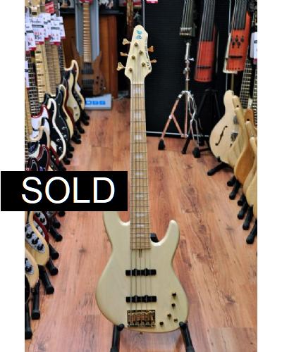 Fodera NYC5 Butterscoth Blonde